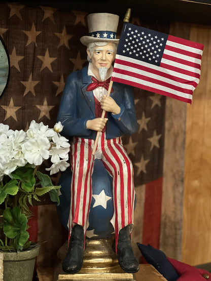 Uncle Sam on Pedestal