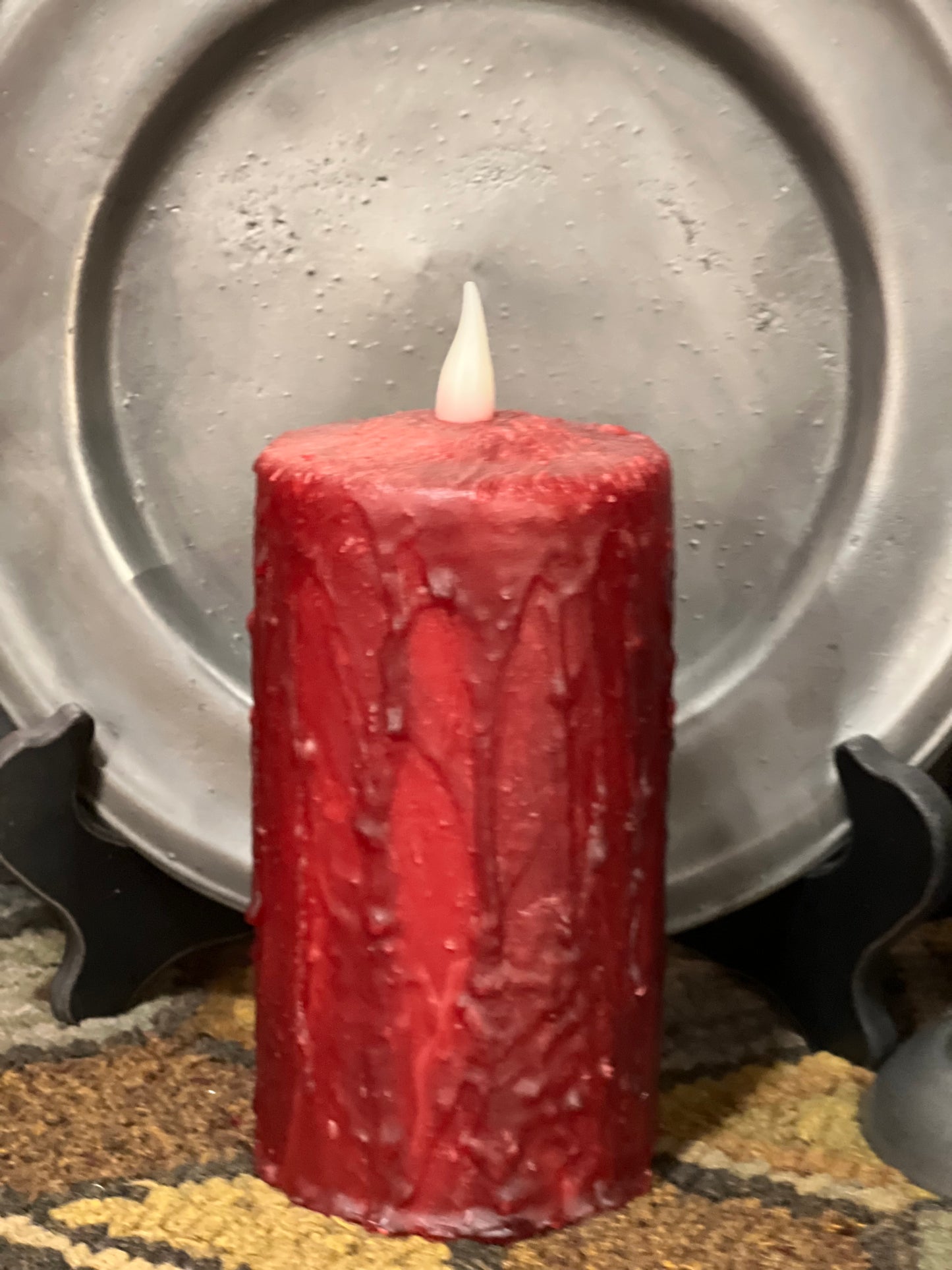 Wax Dipped Pillar Timer Candles