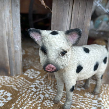 Craig Yenke White w/ Black Dots Piglet