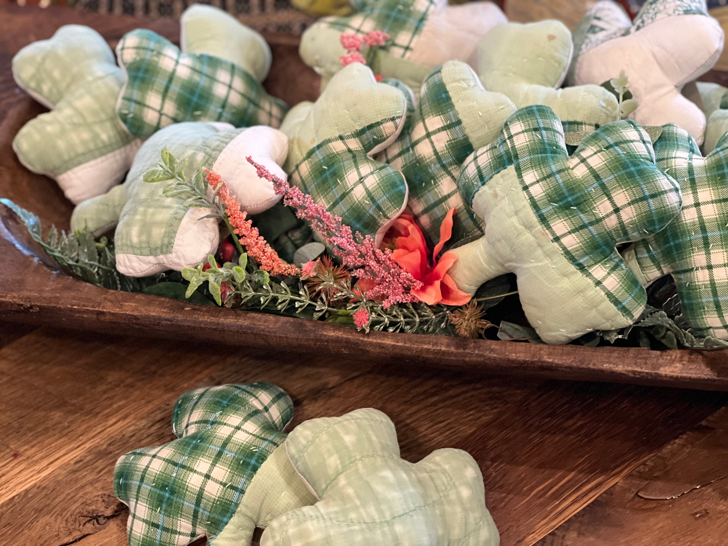 Quilted Shamrock Bowl Fillers