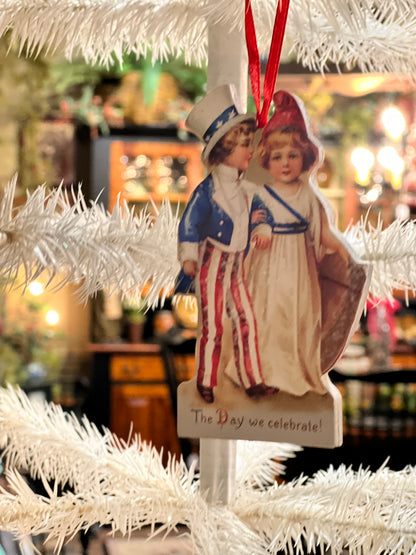 Americana Die Cut Ornaments