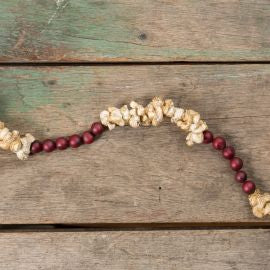 Popcorn & Cranberry Garland