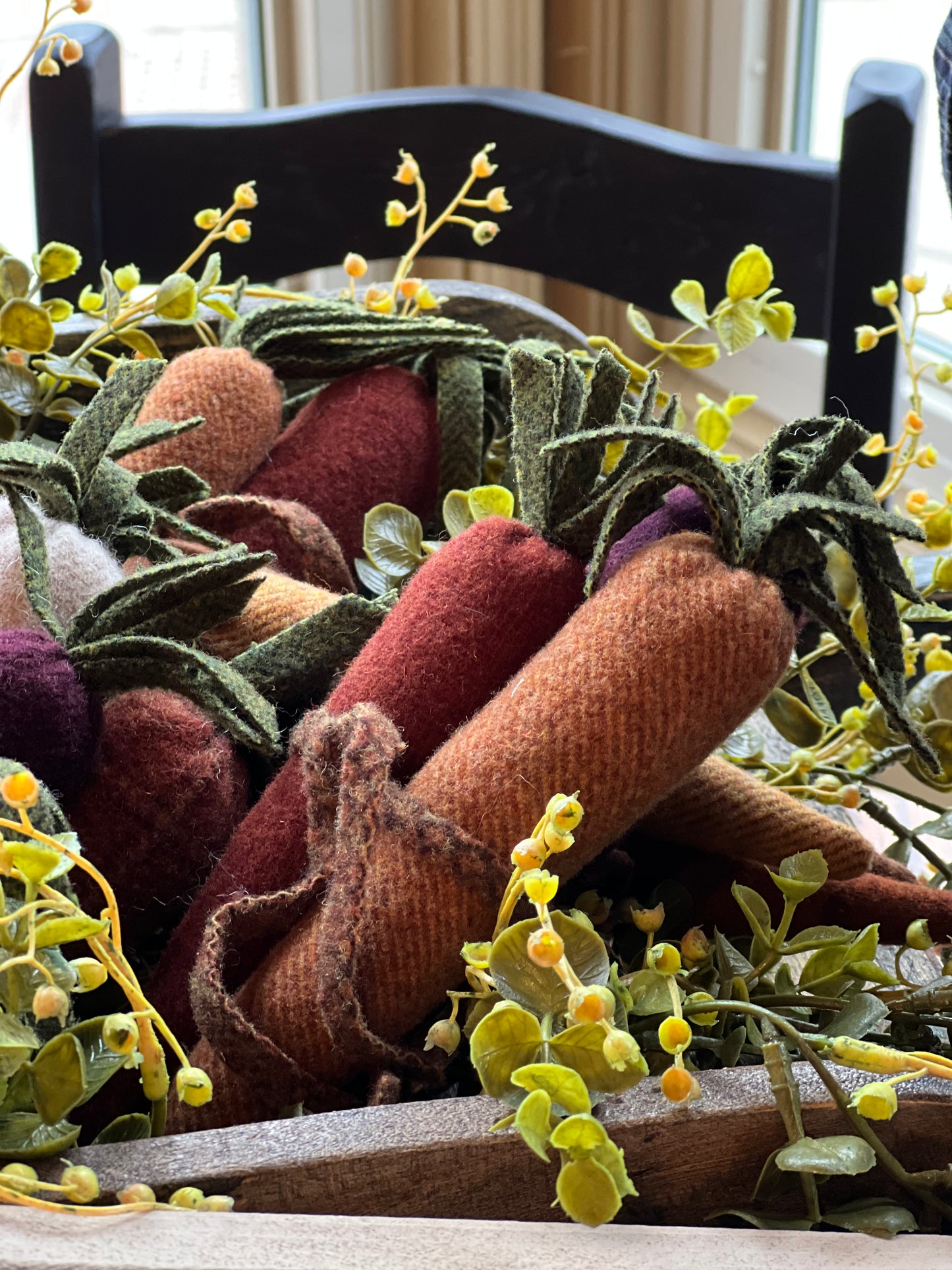 Colleen’s Heirloom Wool Carrots