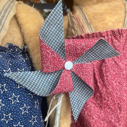 Handmade Bunny with Star Dress