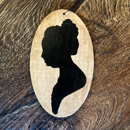 Silhouette Americana Ornaments