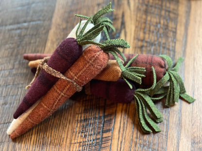 Colleen’s Heirloom Wool Carrots