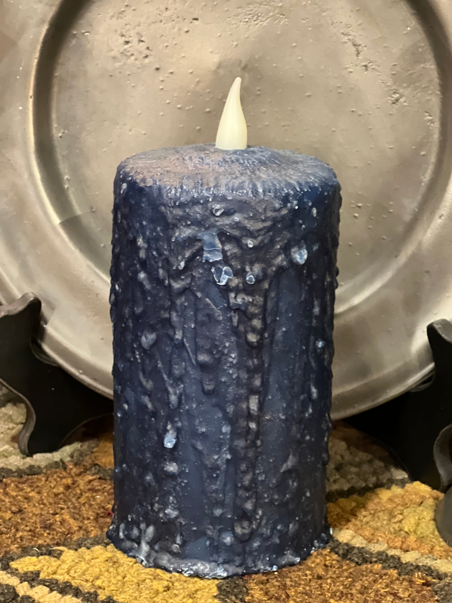 Wax Dipped Pillar Timer Candles