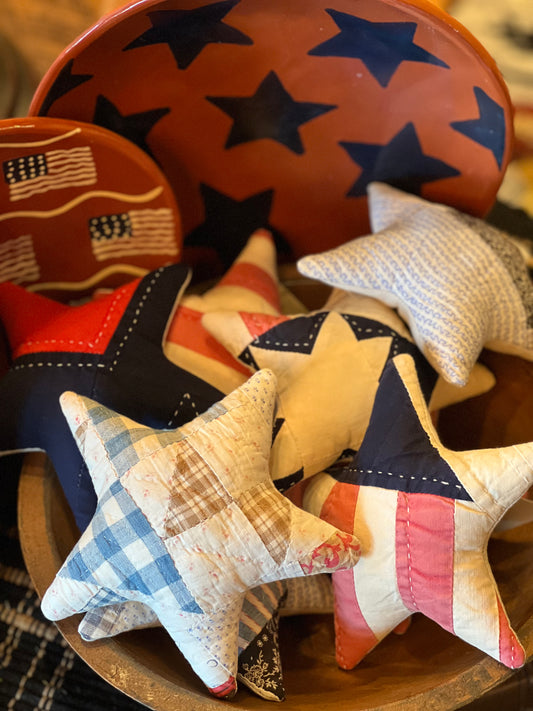 Quilted Star Bowl Fillers Summer