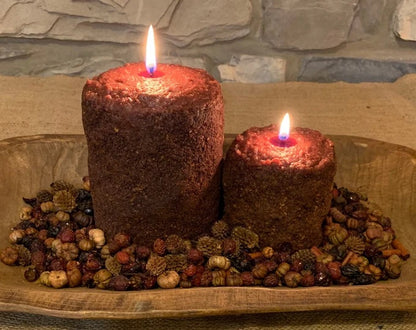 Large Primitive Cake Candles