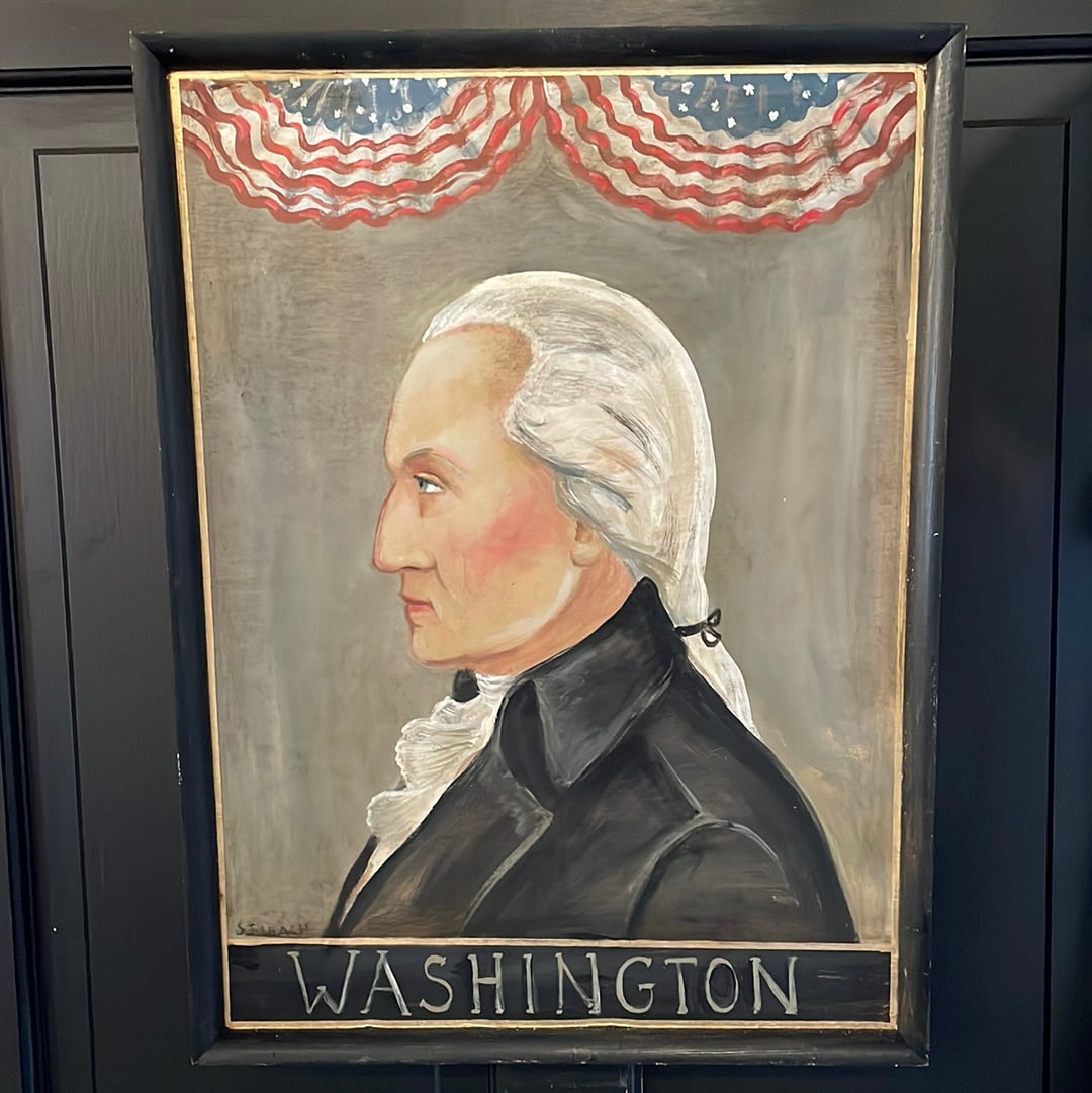 SALE Susan Leach George Washington Americana