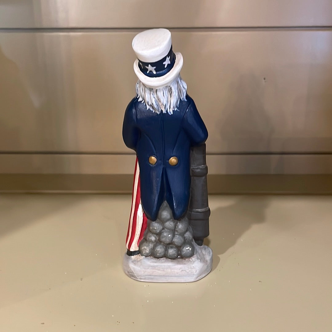 Stone Ridge Chalkware Uncle Sam Summer