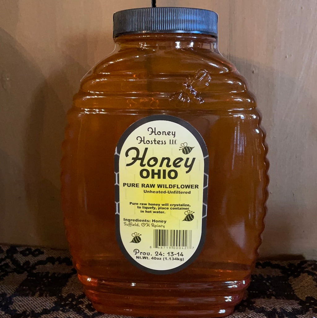Raw Wildflower Honey 40oz