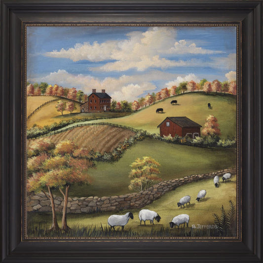 AUTUMN WALK Framed Art #1