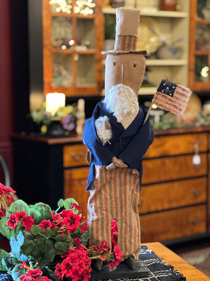 Uncle Sam w/sheep Americana