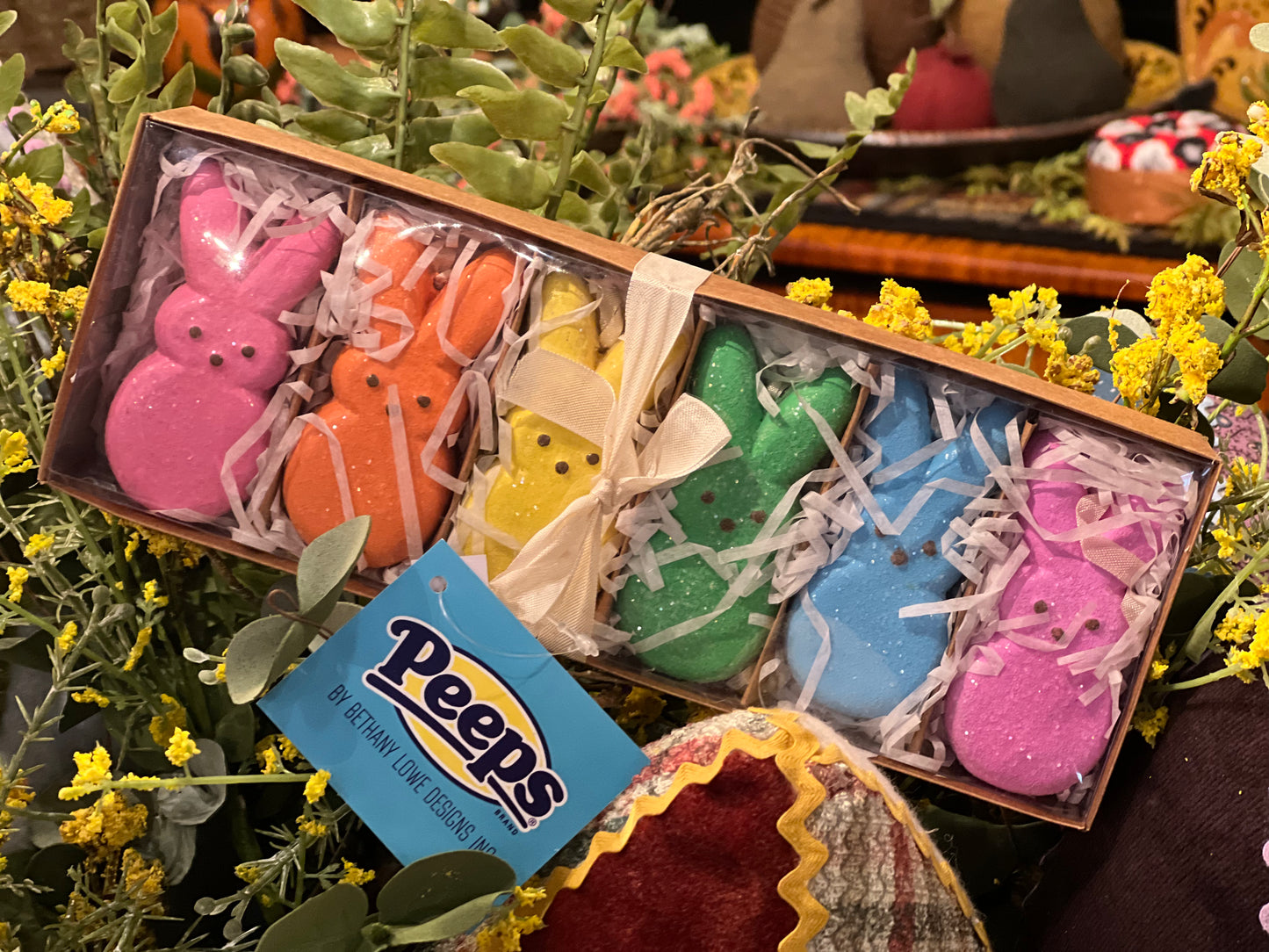 Easter Peeps Ornament Set