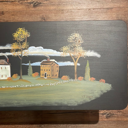 Boot Bench Painted by Susan Leach