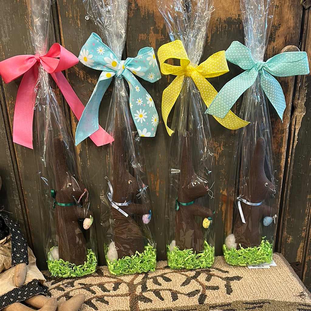 SALE Faux Chocolate Bunny Bags