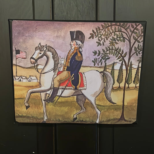 Susan Leach George Washington Print