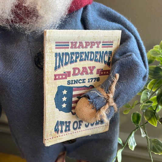 Handmade Standing Uncle Sam