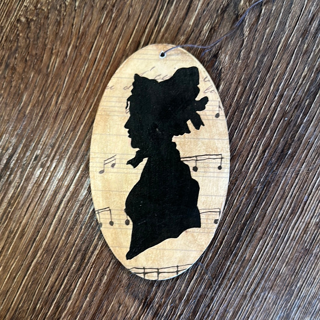 Silhouette Americana Ornaments