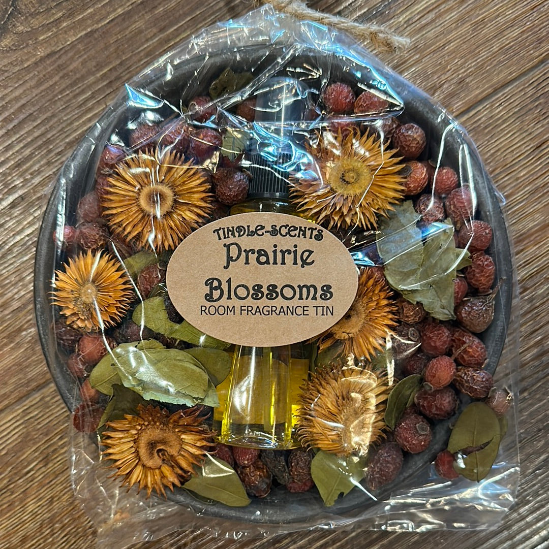 Prairie Blossoms Room Fragrance Tin