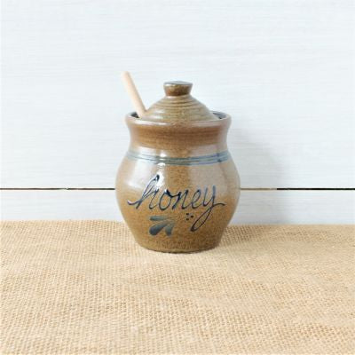 Rowe Pottery Honey Pot