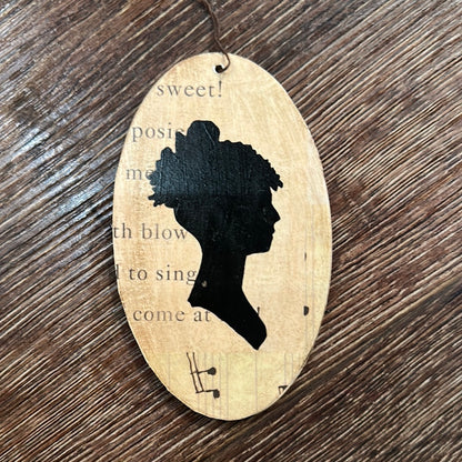 Silhouette Americana Ornaments