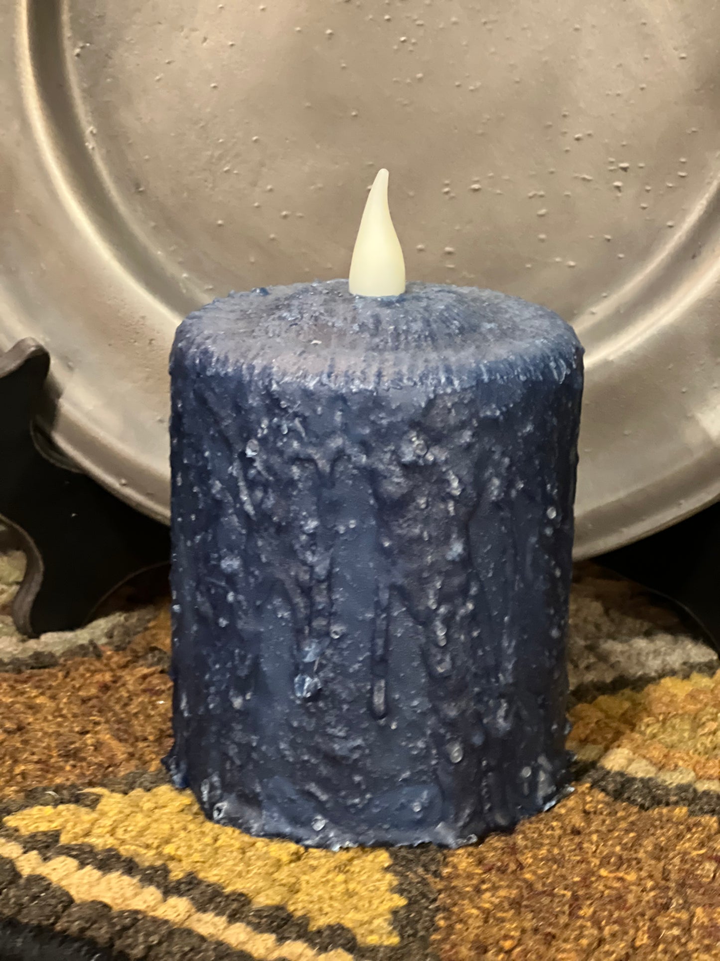 Wax Dipped Pillar Timer Candles