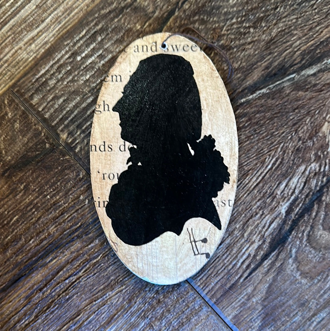 Silhouette Americana Ornaments