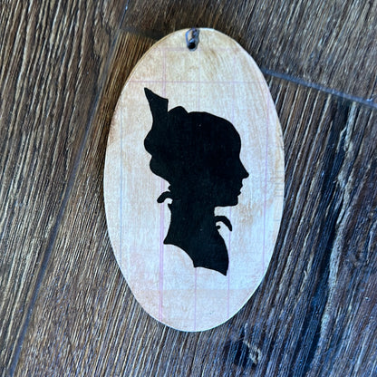 Silhouette Americana Ornaments