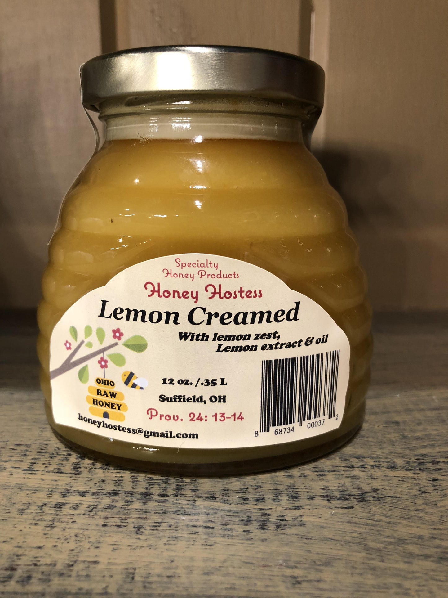 Creamed Raw Honey