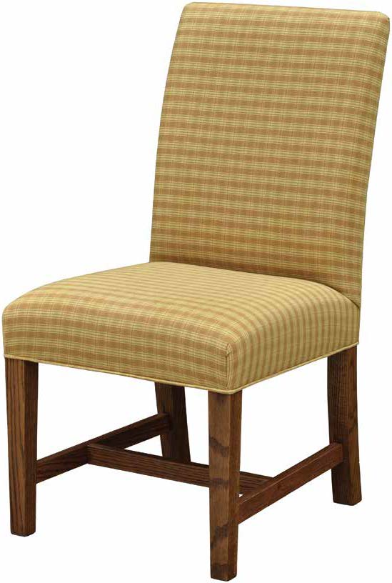 Lincoln Low Back Straight Top Dining Chair