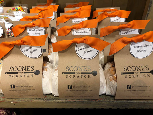 Pumpkin Spice Scones From Scratch
