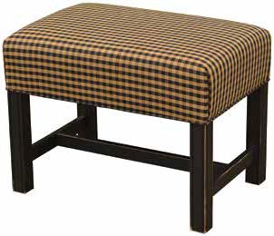 Footstool 20"W