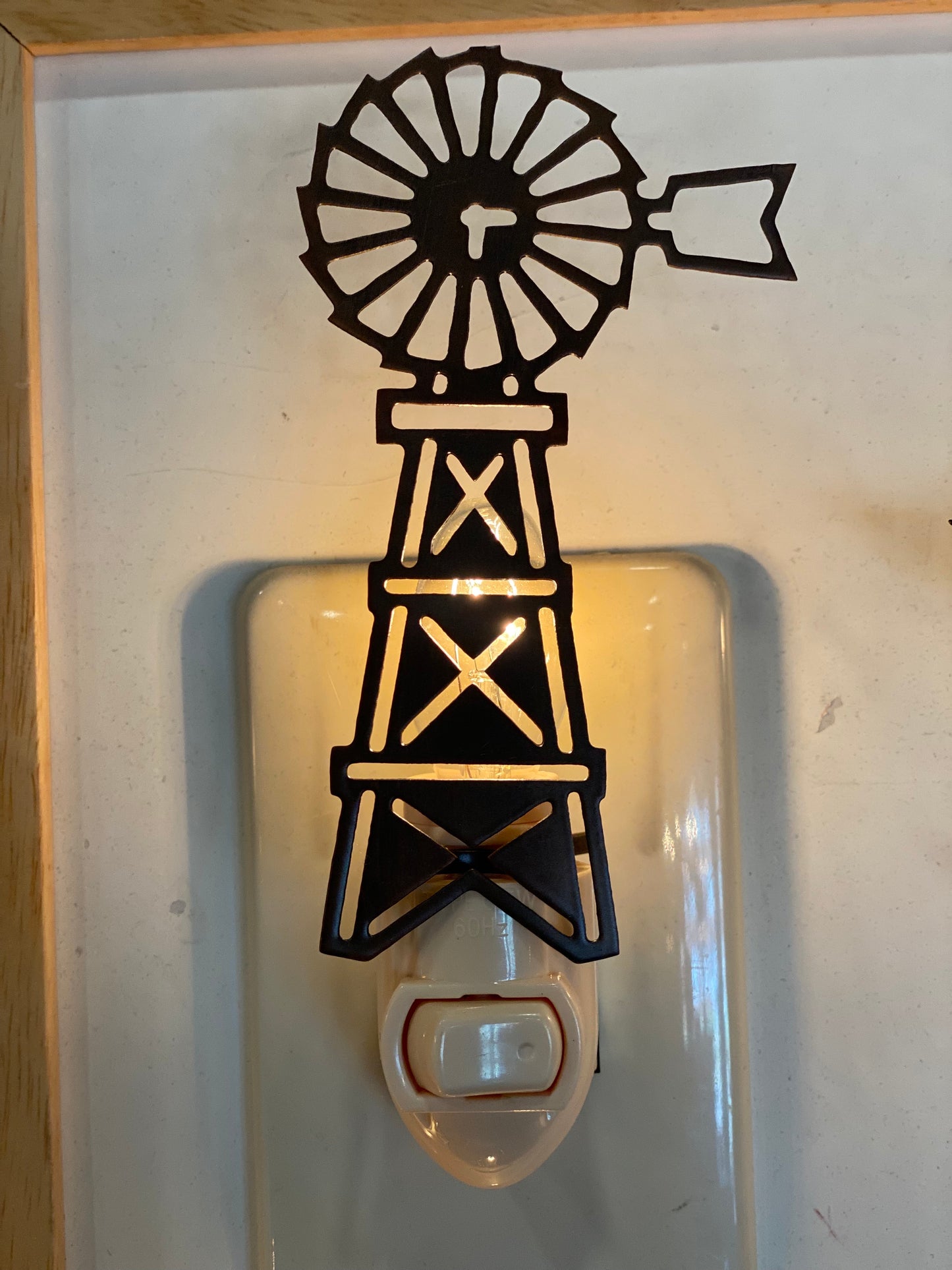 Farmhouse Style Windmill Night Light